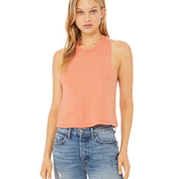 Ladies' Racerback Cropped Tank Thumbnail